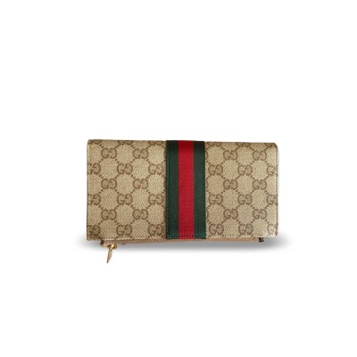 GUCCI LONG WALLET WITH WEB 876047 (19*10*2cm)